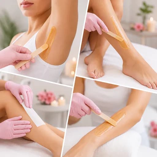 Spatula waxing (Full arms, legs & underarms)